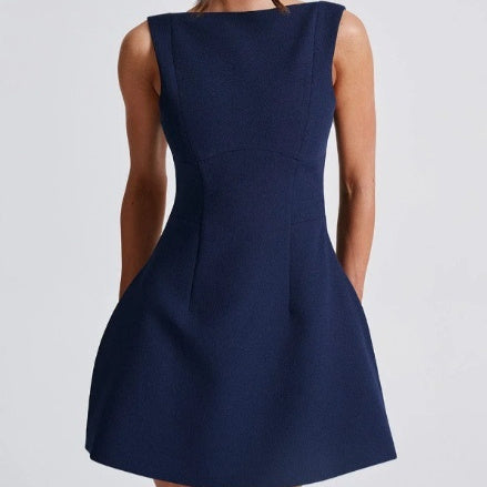 Backless Bodycon Mini Dress