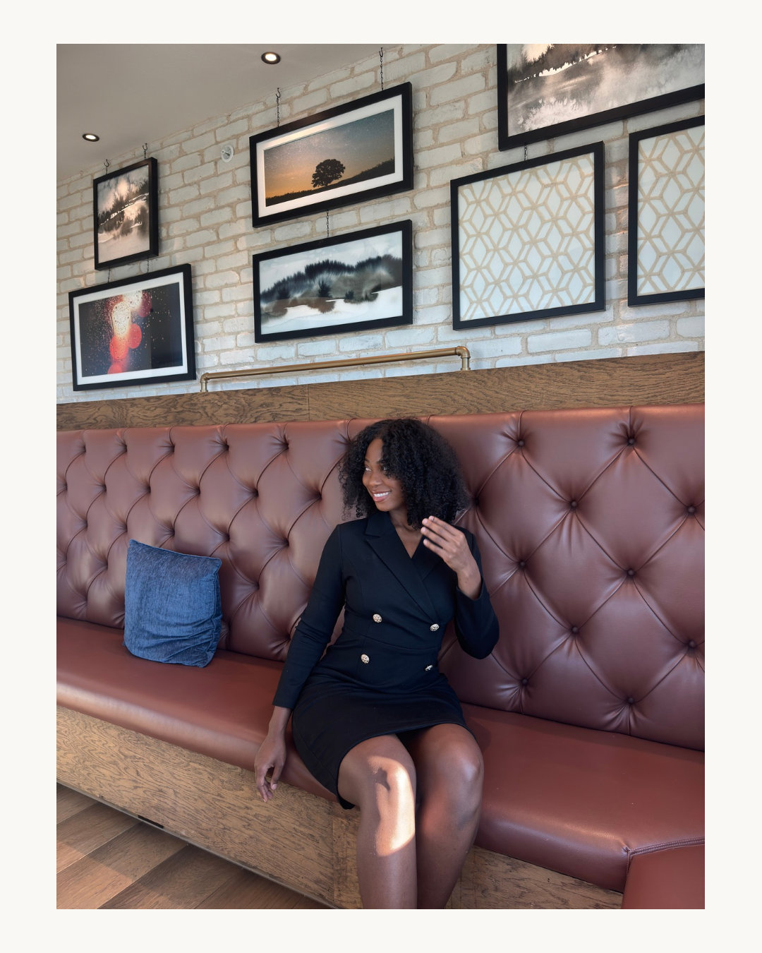 Office Authority Blazer Dress