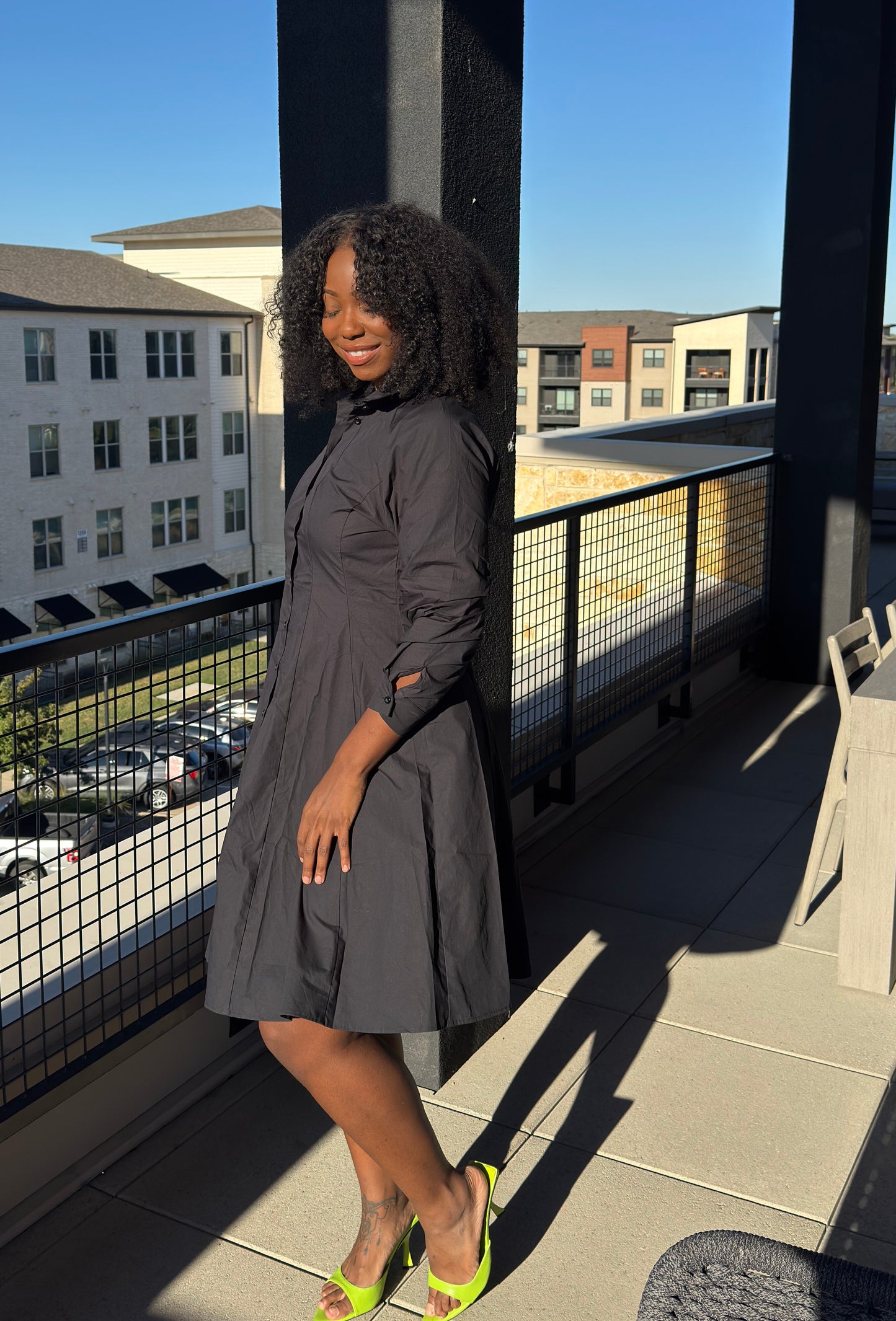 Sunday Swing Shirtdress