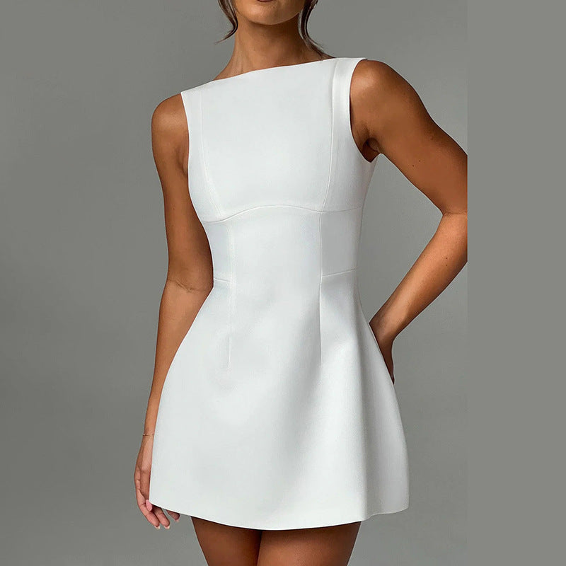 Backless Bodycon Mini Dress