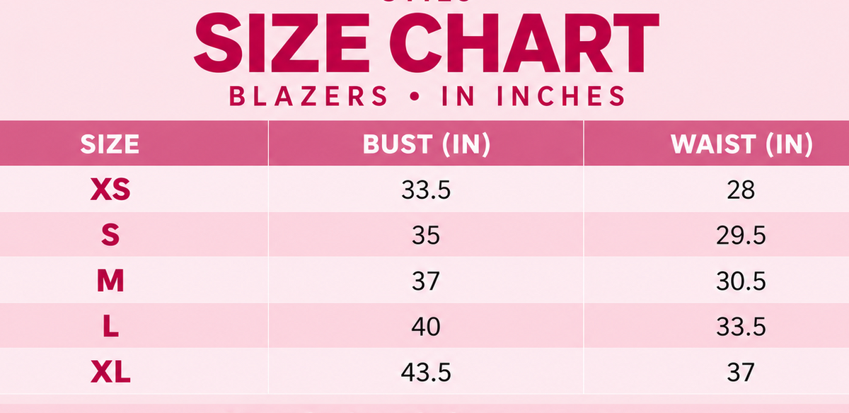 Pink Double-Breasted Blazer