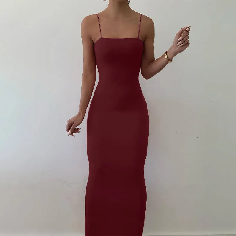After Hours Dress – Strappy Back Maxi