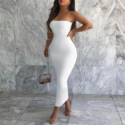 After Hours Dress – Strappy Back Maxi